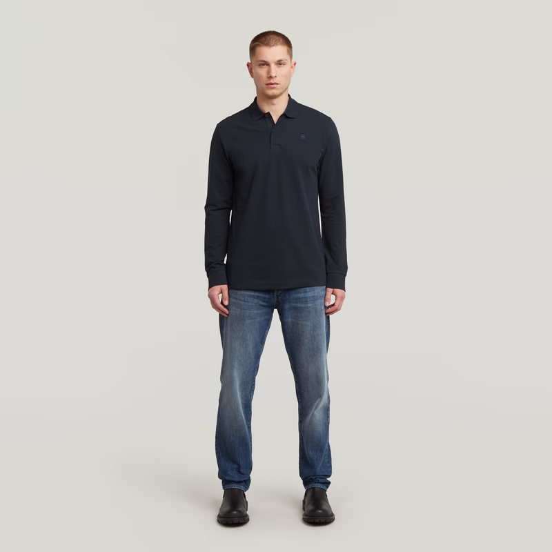 Dunda Slim Polo Long Sleeve