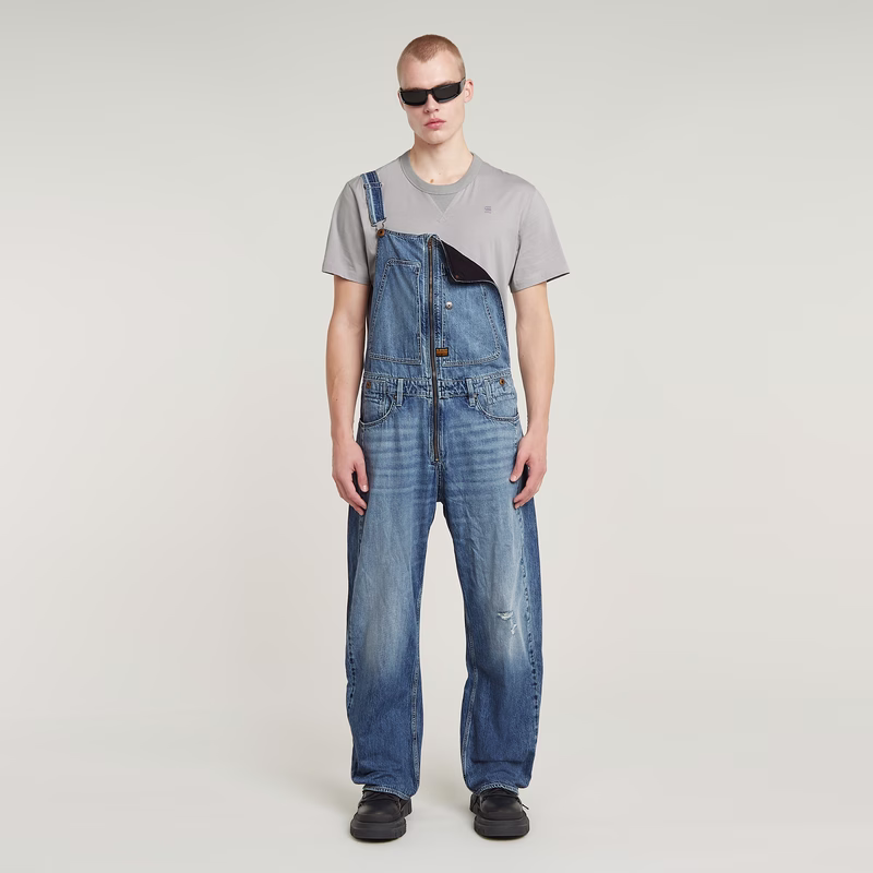Denim Dungaree 3D Loose