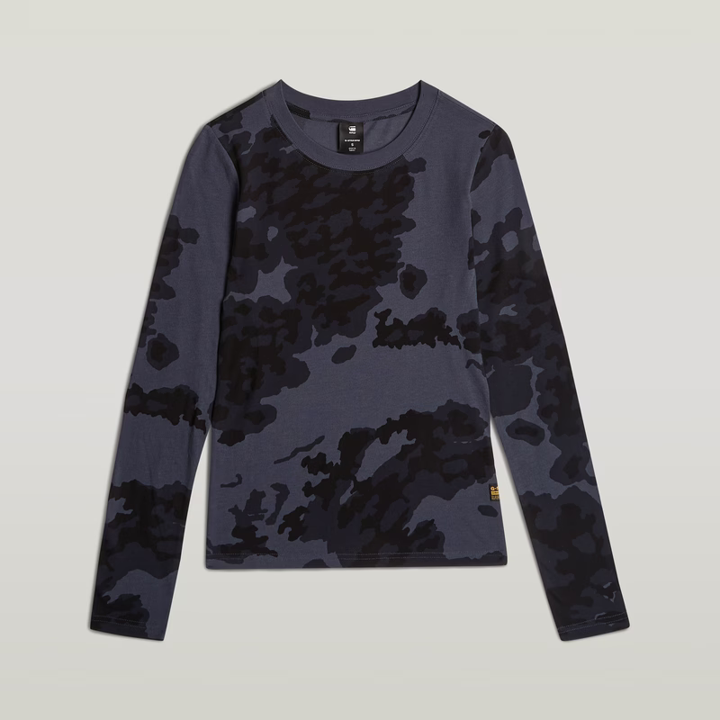 Allover Print Slim T-Shirt