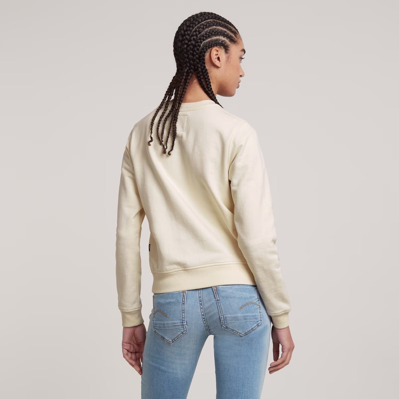 Large Logo Crew Sweater