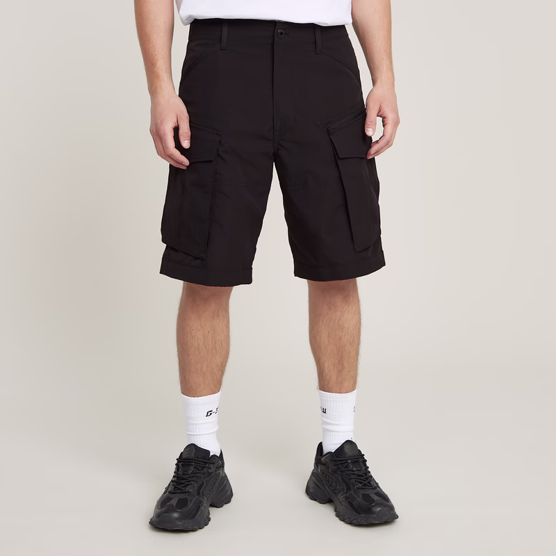 Rovic Zip Relaxed Shorts