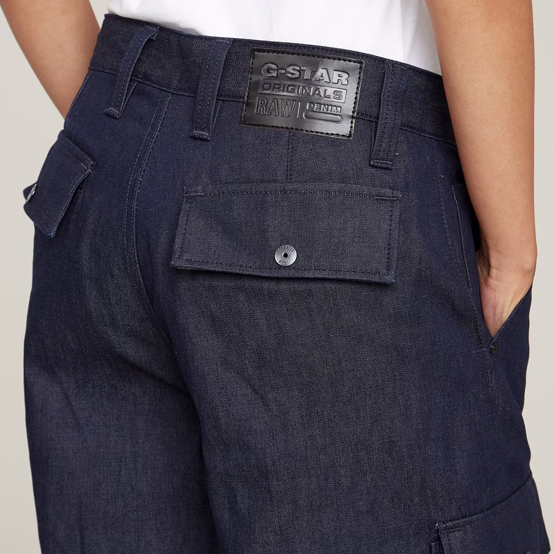 Mega Cargo Pants Denim