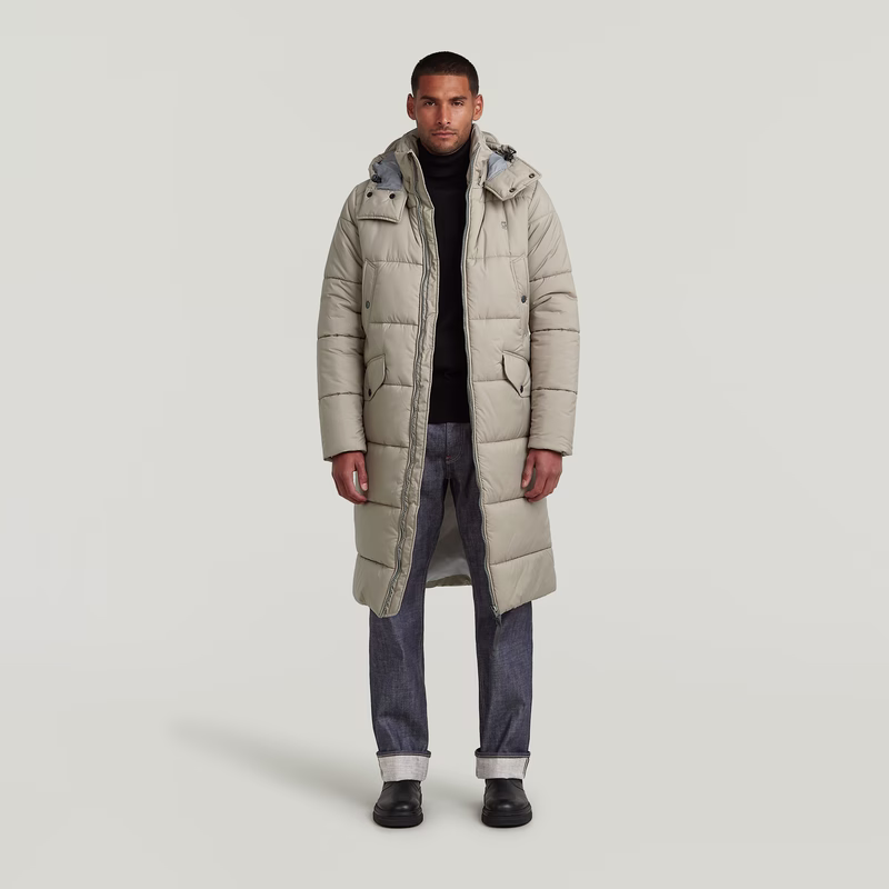 Long Padded Winter Jacket