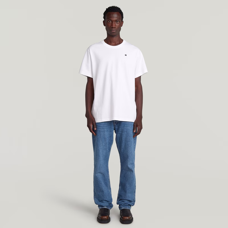 Back Photo Print Loose T-Shirt