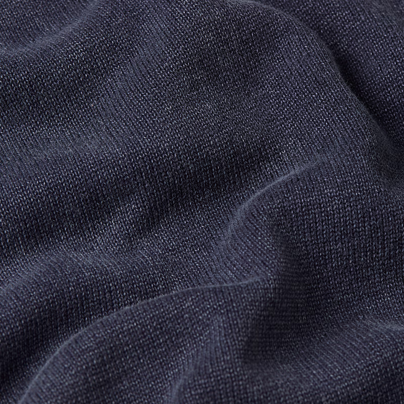 Washed Lightweight Biker Knitted Sweater