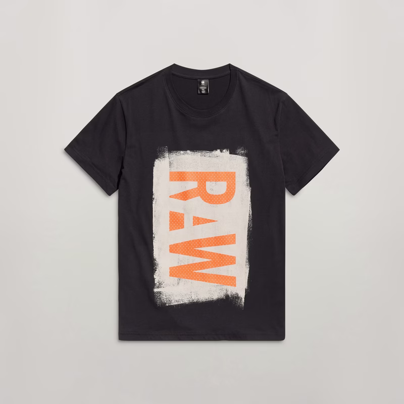 Painted RAW Graphic T-Shirt