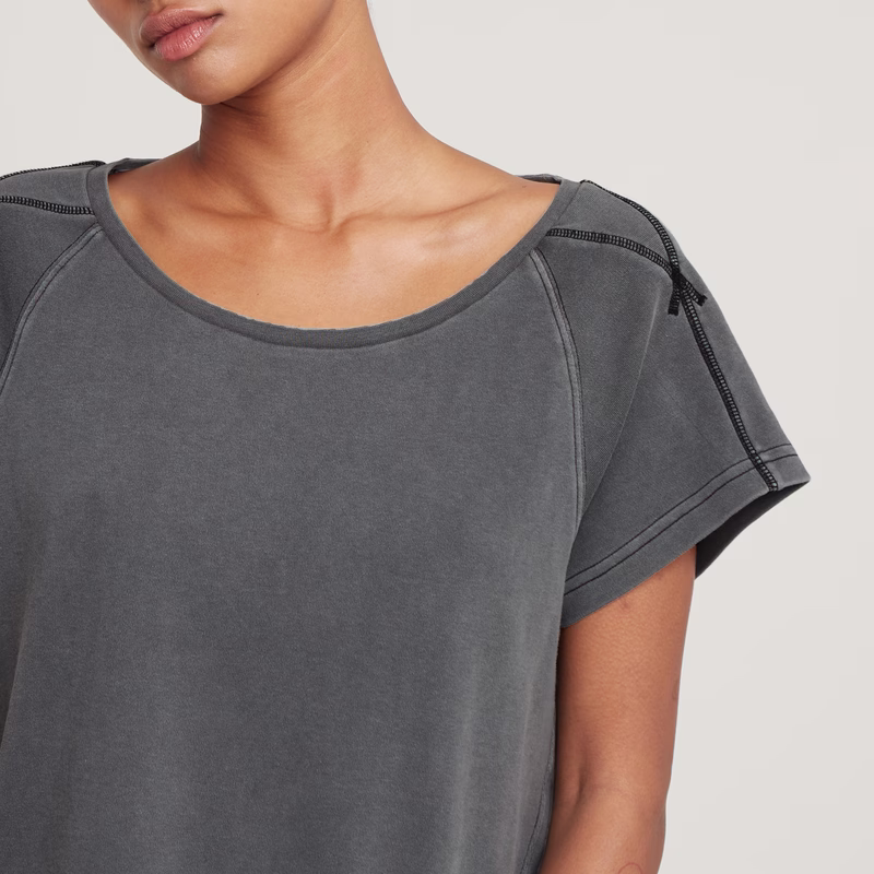 Overdyed Constructed Top