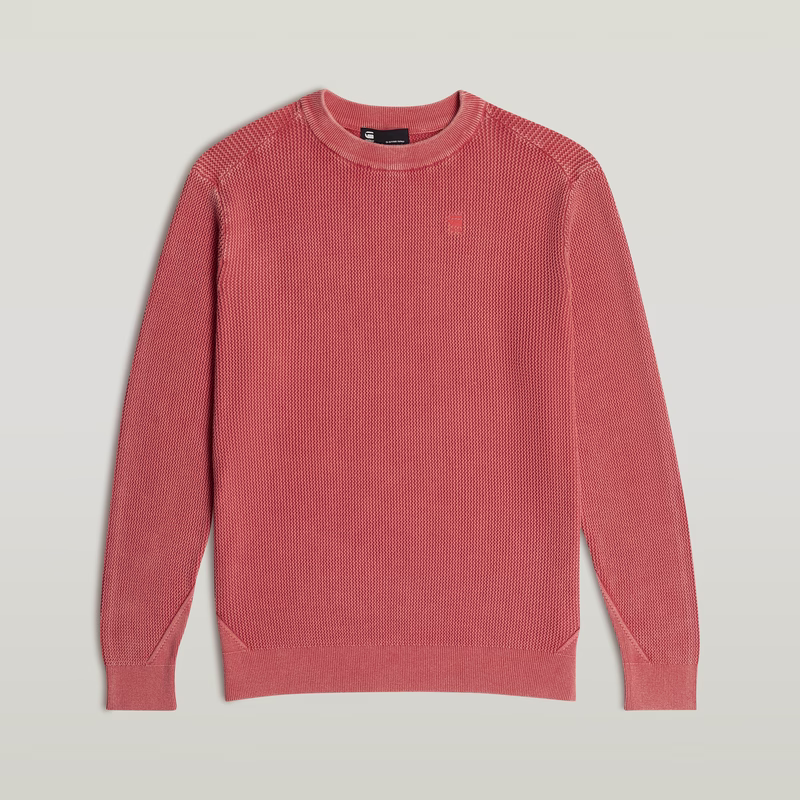 Serrated Knitted Sweater