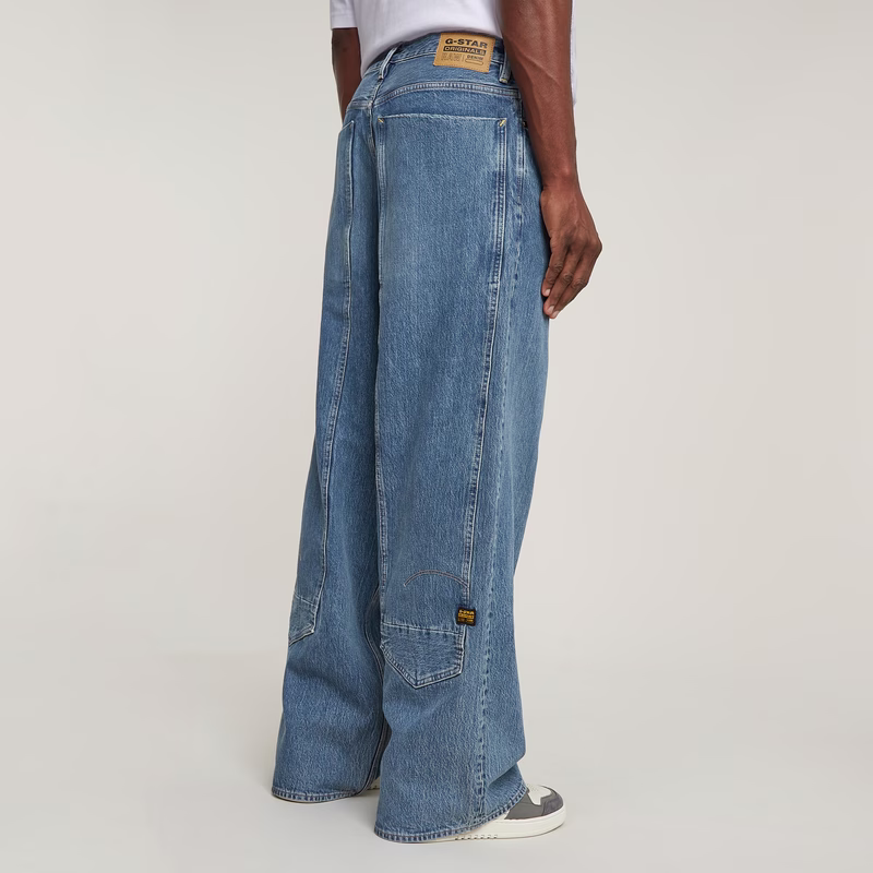 Long Pocket Loose Jeans