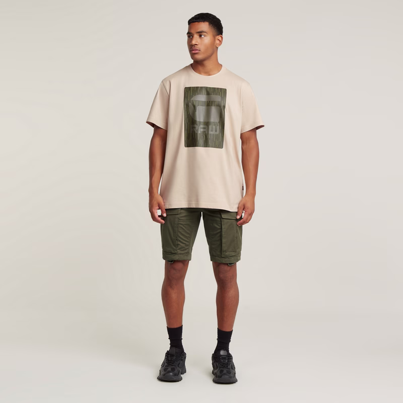 Burger Box Rain Loose T-Shirt