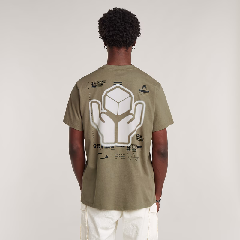 Back Graphic Loose T-Shirt