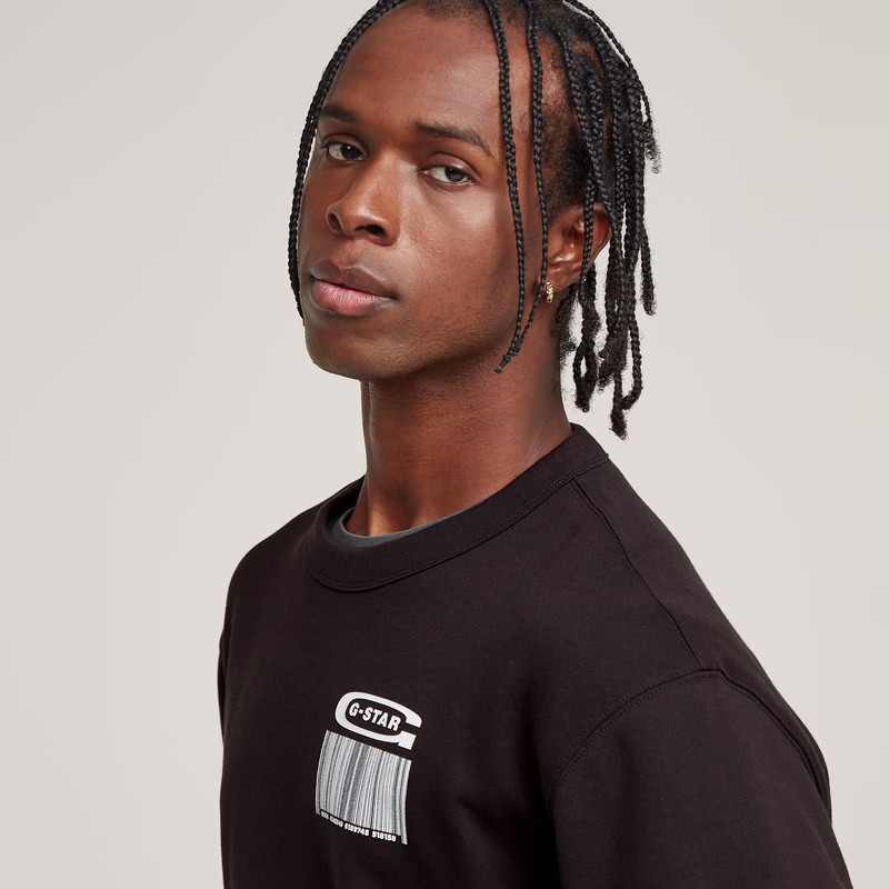 Substance Back Graphic Relaxed Sweater