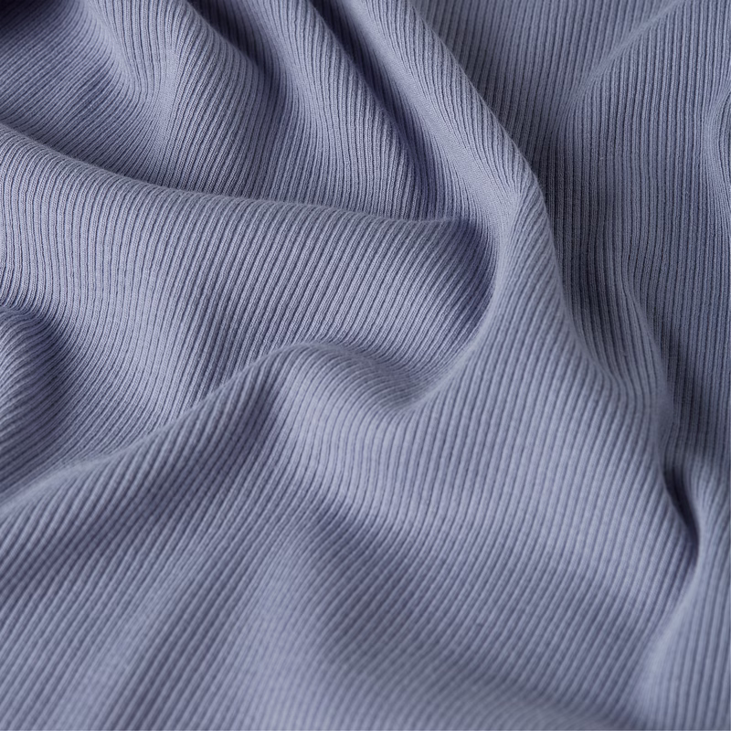 Rib Cap Sleeve T-Shirt