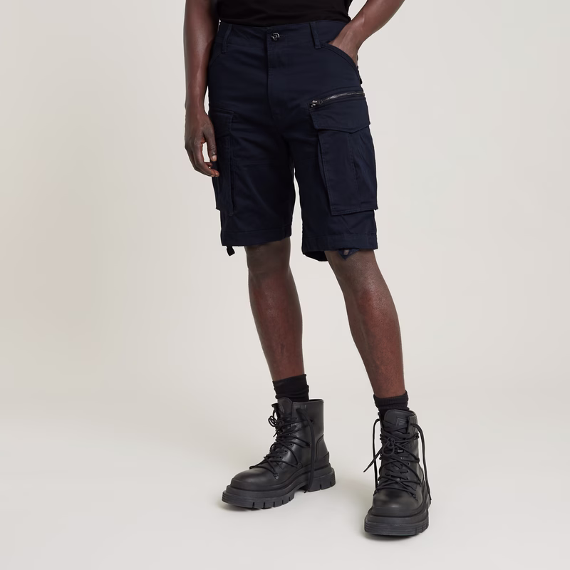 Rovic Zip Relaxed Shorts