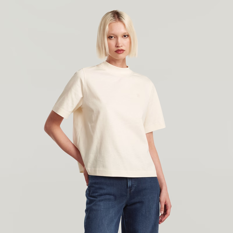 Logo Mock T-Shirt