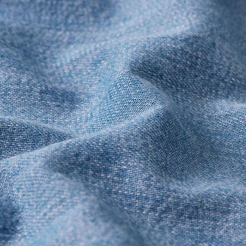 Relaxed Drawcord Denim Dress