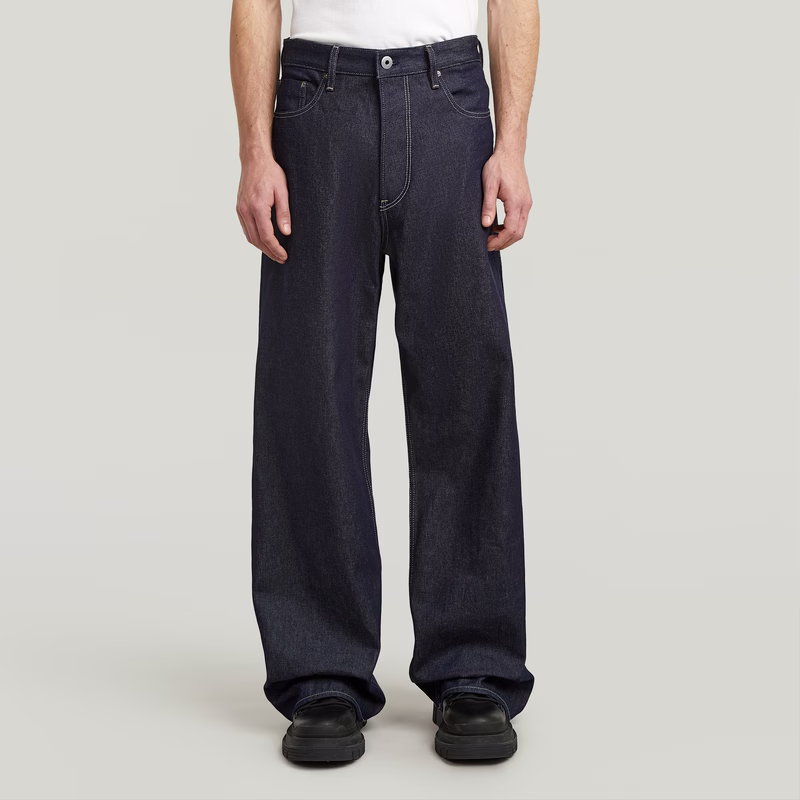 Long Pocket Loose Jeans