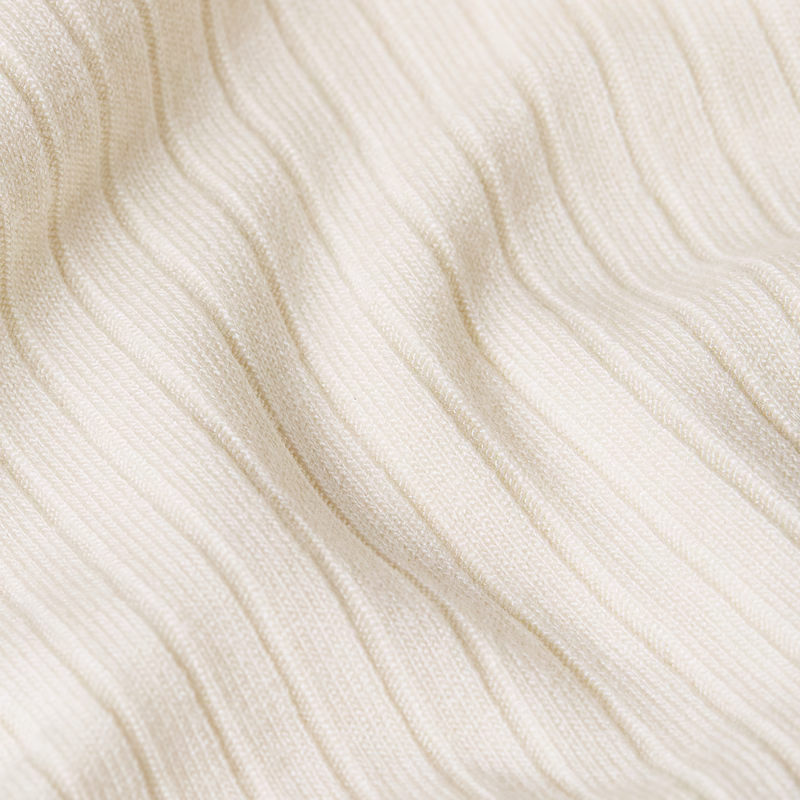 Ribbed Slim Polo