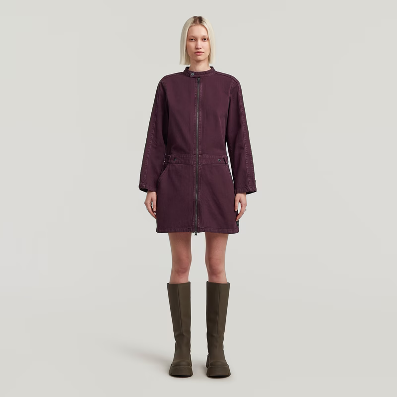 Moto Mini Dress