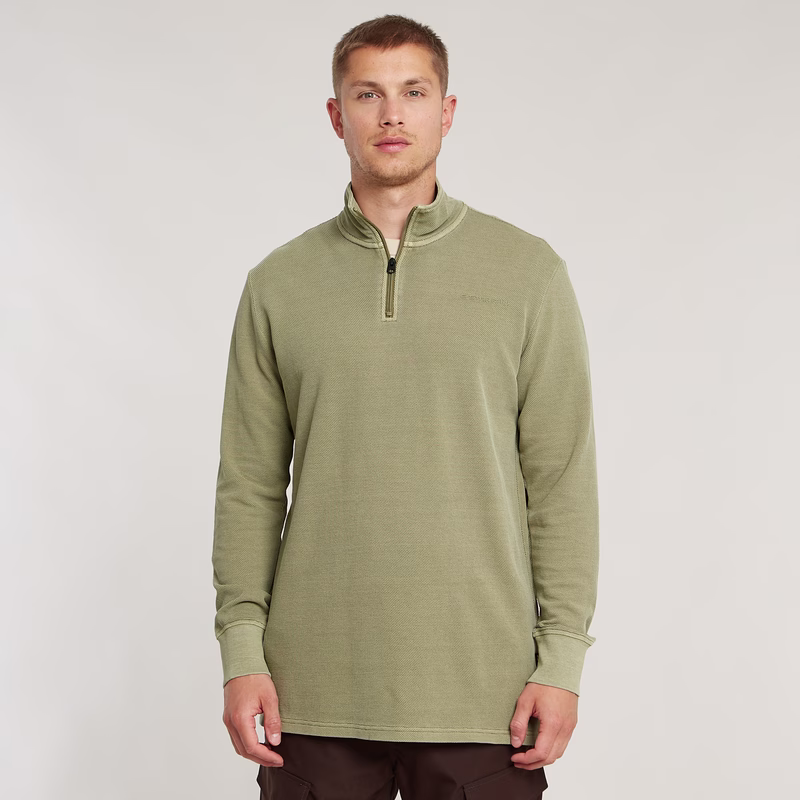 Overdyed Half Zip Tweeter