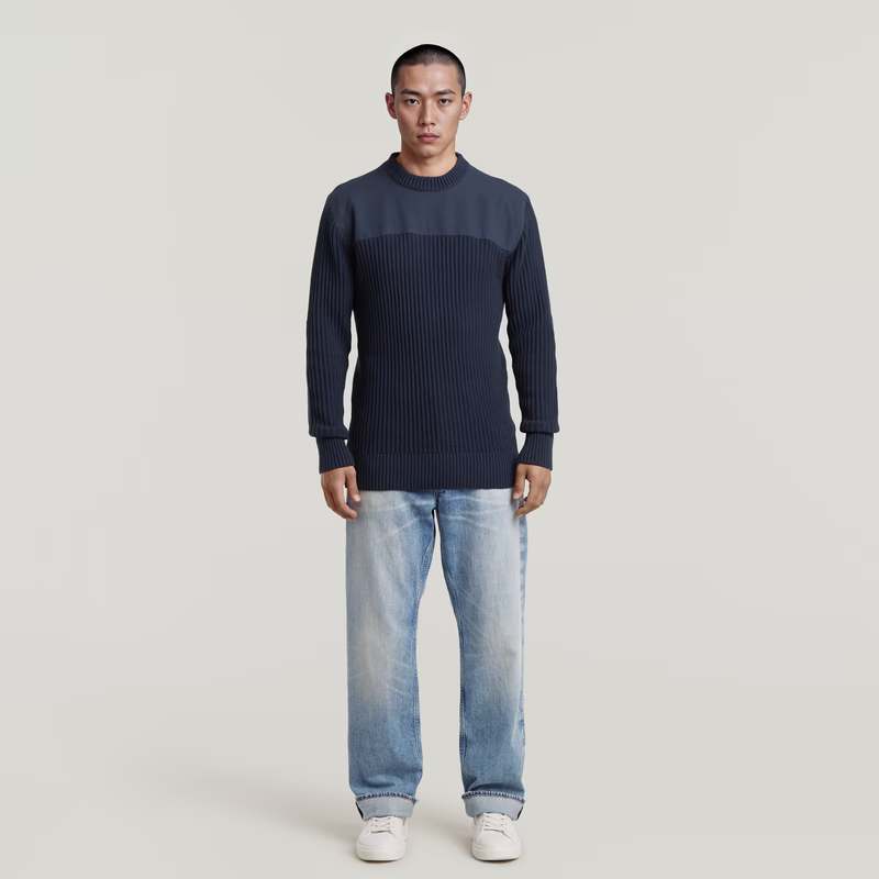 Army Rib Knit Pullover