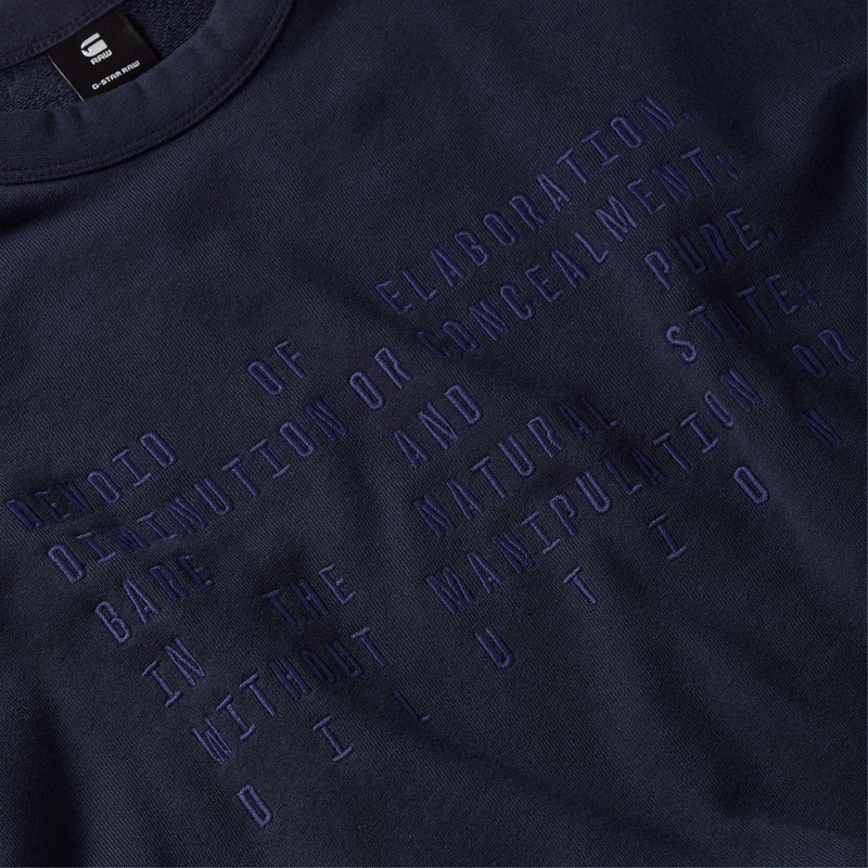 Text Graphic Sweater