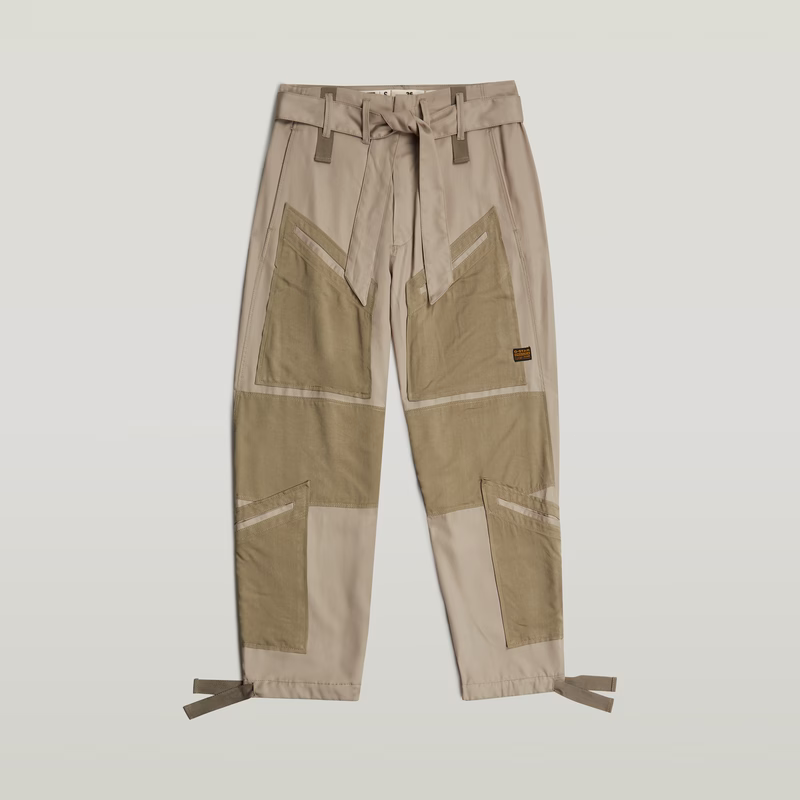 Tone On Tone Cargo Pants