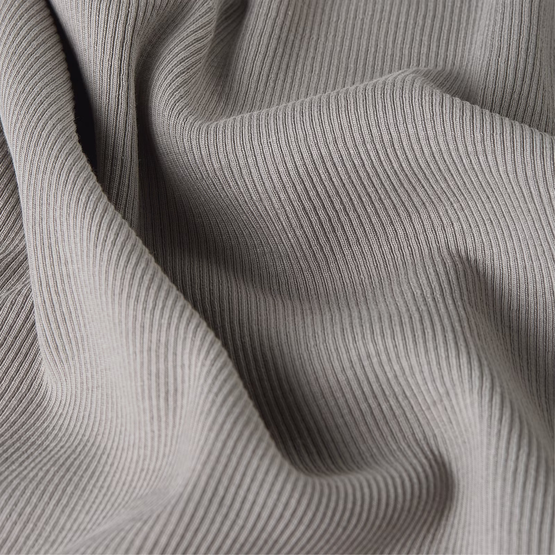 Rib Cap Sleeve T-Shirt