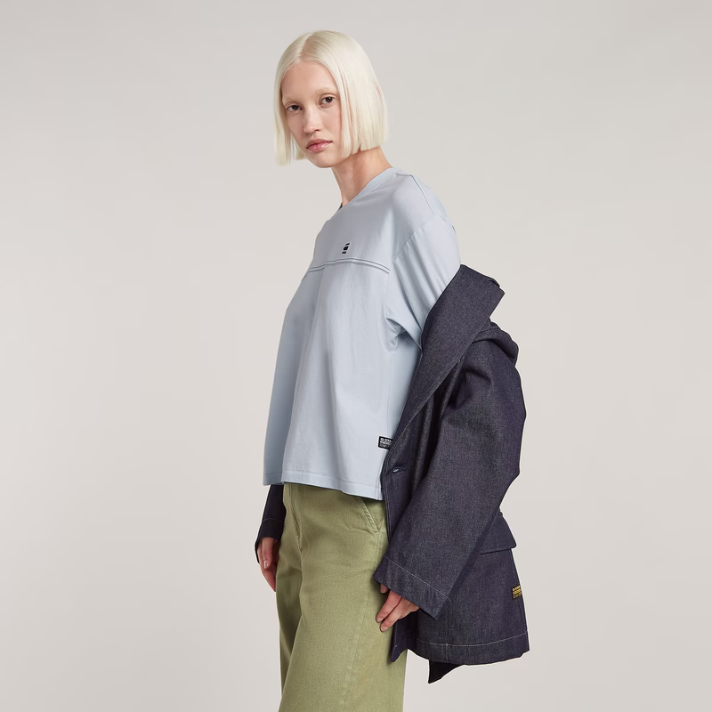 Horizontal Seam Loose Top