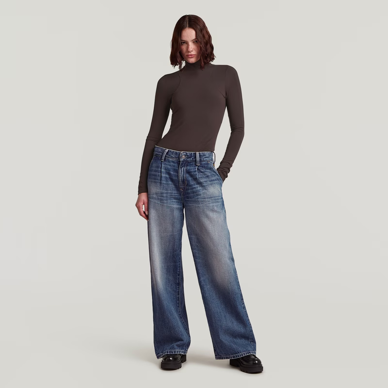 Skater Chino High Loose Jeans