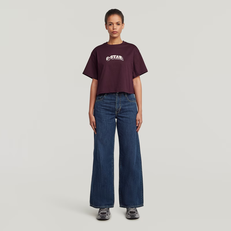 Felt Logo Boxy T-Shirt