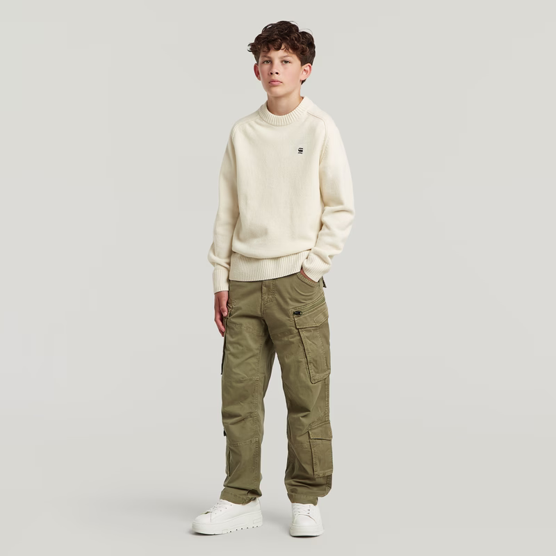 Boys Rovic Zip 3D Loose Pants