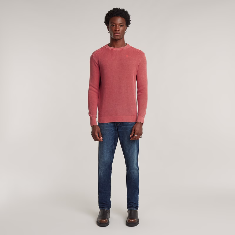 Serrated Knitted Sweater