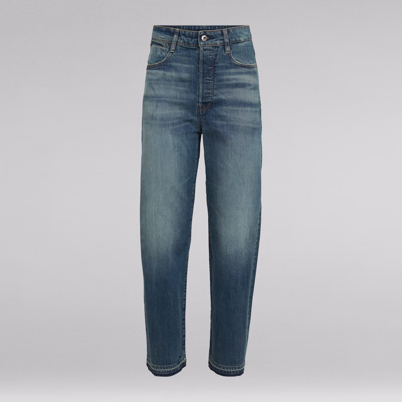 Tedie Ultra High Straight Repair Ankle C Jeans