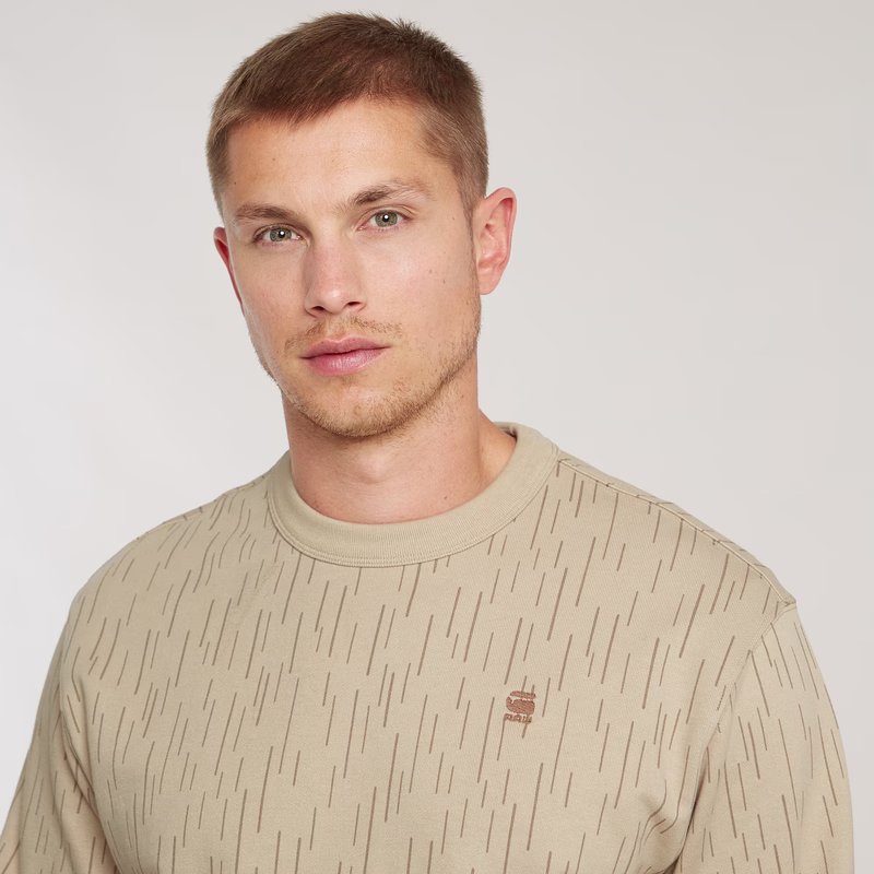 Allover Print Sweater