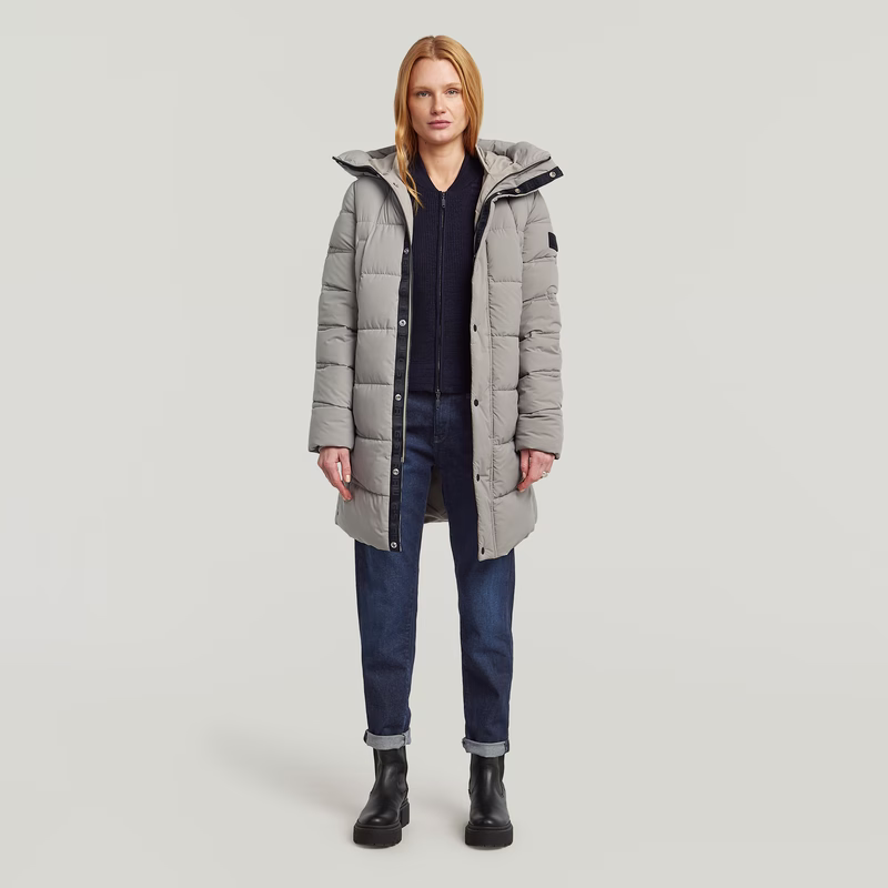 3D Biker Knit Slim Full Zip Knit