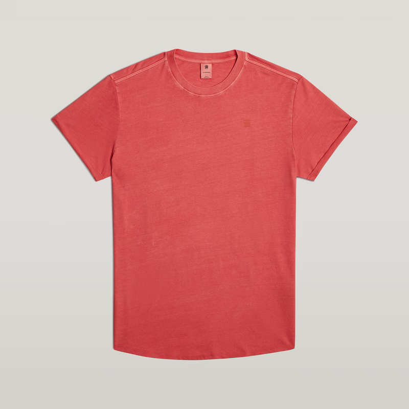 Text Back Graphic Overdyed Lash T-Shirt