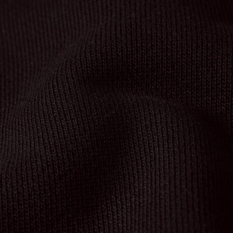 Fabric Mix Half Zip Sweater