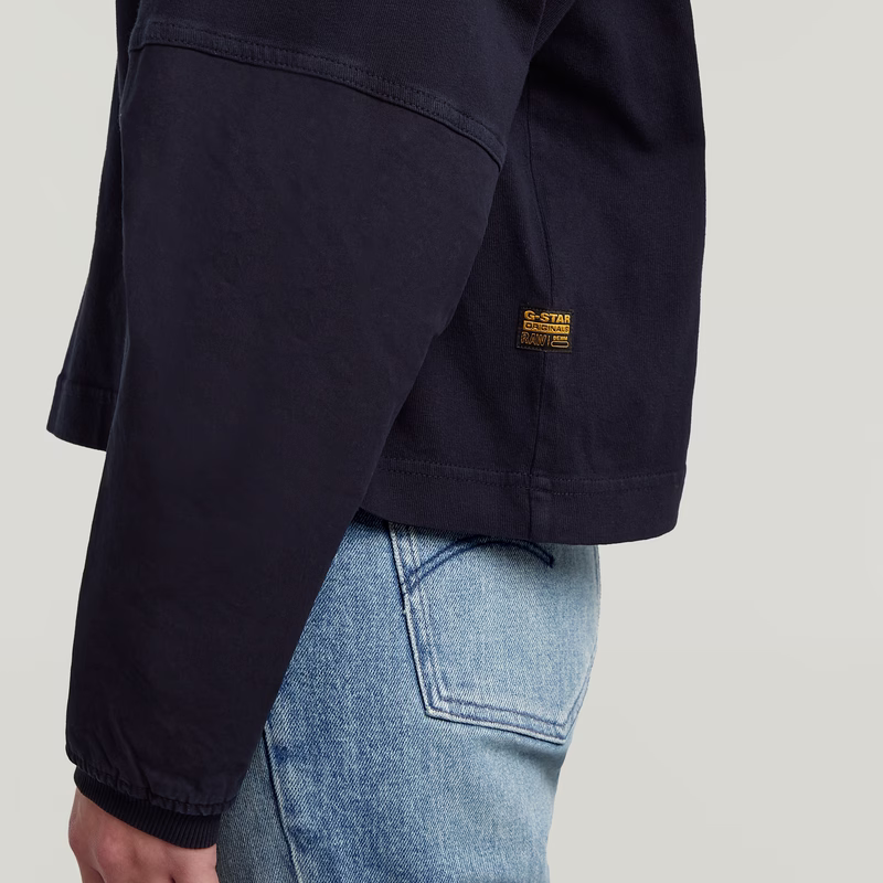 Washed 3D Mix Oversized T-Shirt