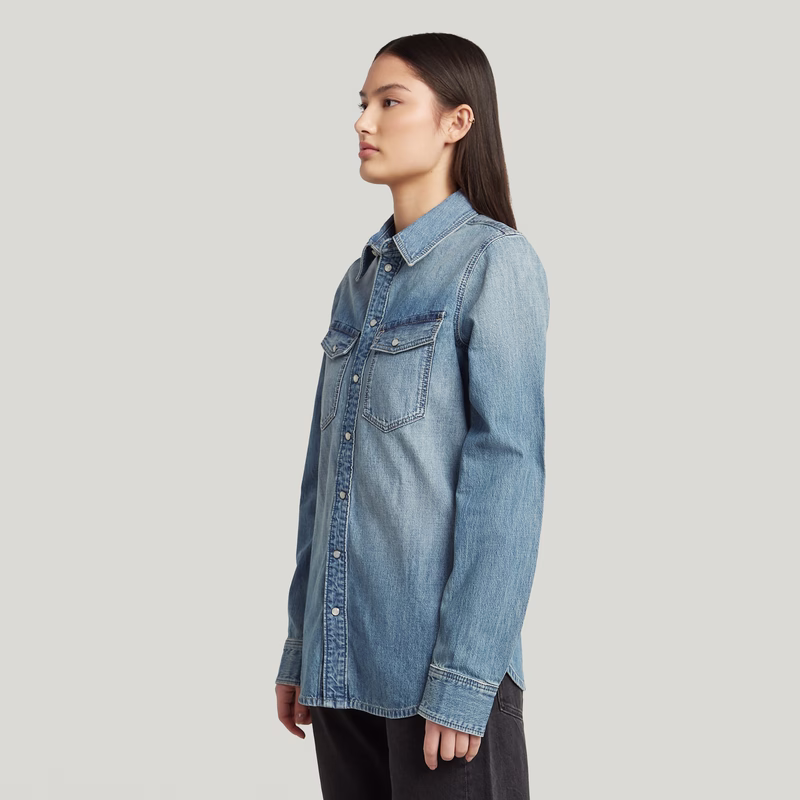 Slim Western Shirt