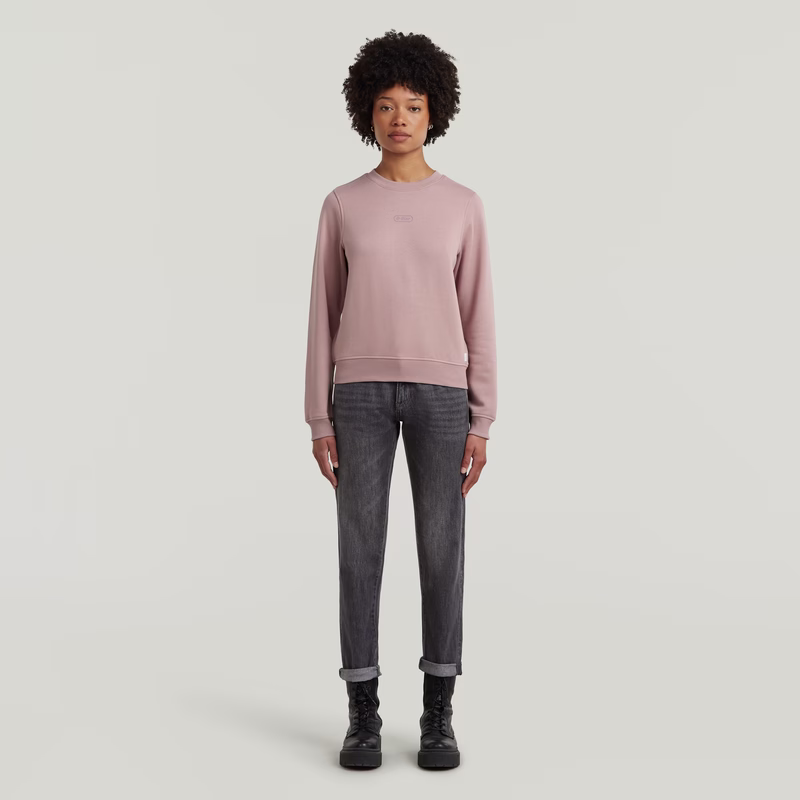 Center Chest Logo Crew Sweat