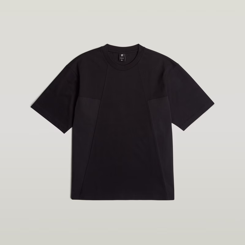 A-Line Woven Mix Boxy T-Shirt