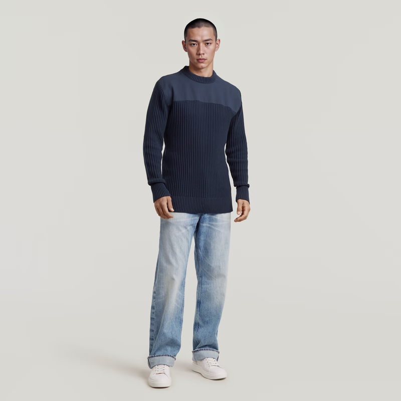 Army Rib Knit Pullover