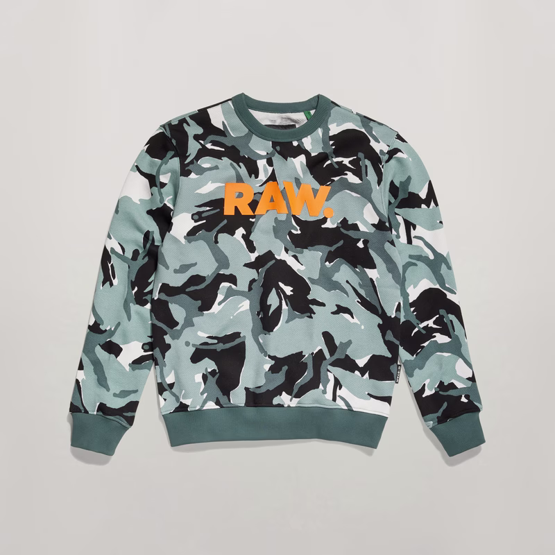 Camo RAW Sweater
