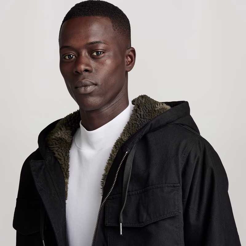 Hooded Sherpa Jacket