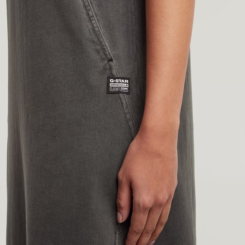 Seam Detail Loose Dress