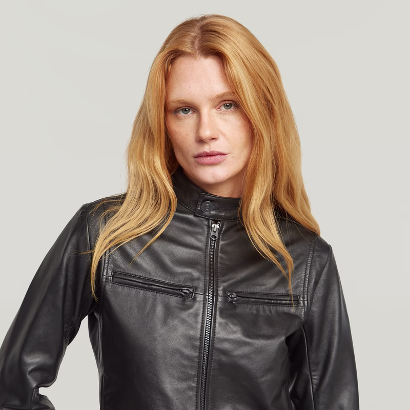 Leather Biker Jacket
