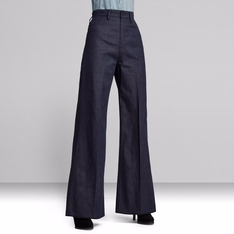Deck Ultra High Wide Leg Jeans