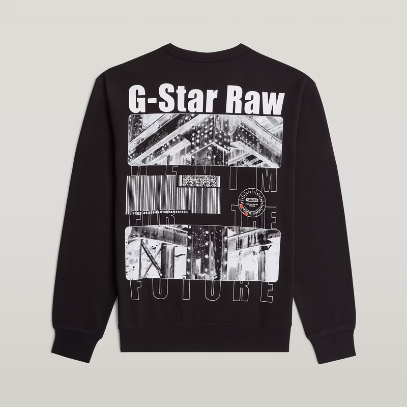 Substance Back Graphic Relaxed Sweater