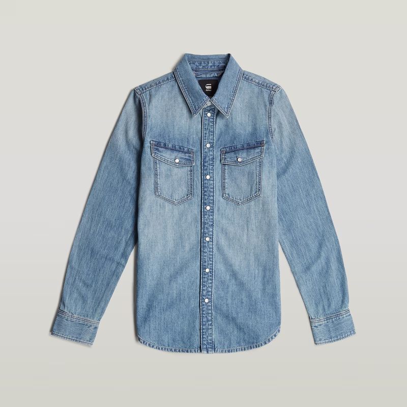 Slim Western Shirt